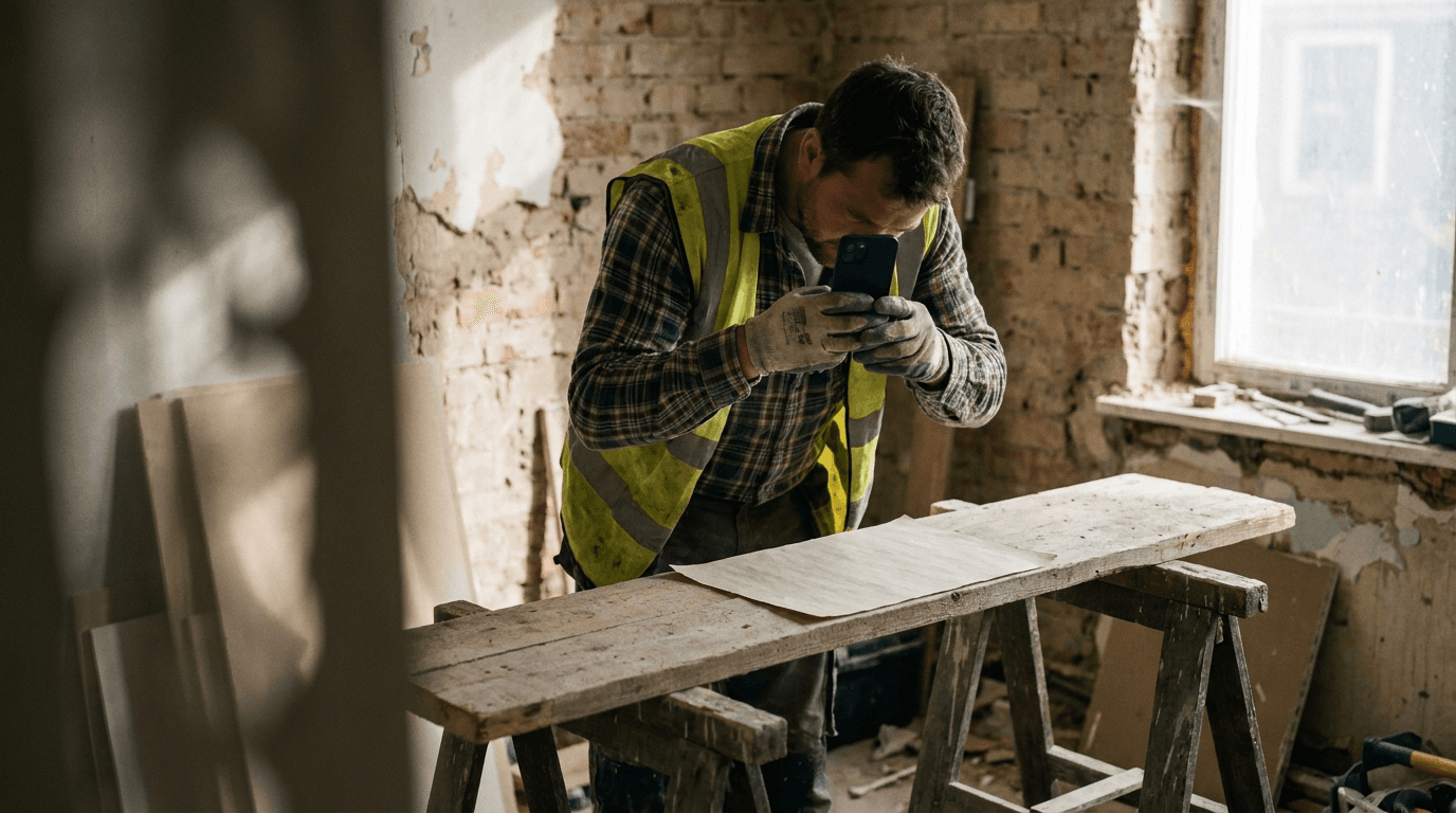 Digitalización de albaranes y facturas de obra con OCR e IA — BuildNexion