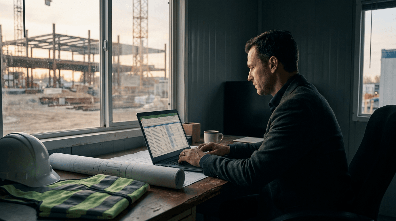 Software de gestión de compras para construcción — RFQ, pedidos, subcontratas y CAE — BuildNexion